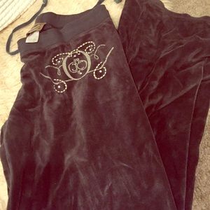 Juicy Couture velour pants
